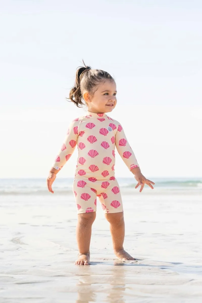 Baby Swimsuit - Beach Shells
