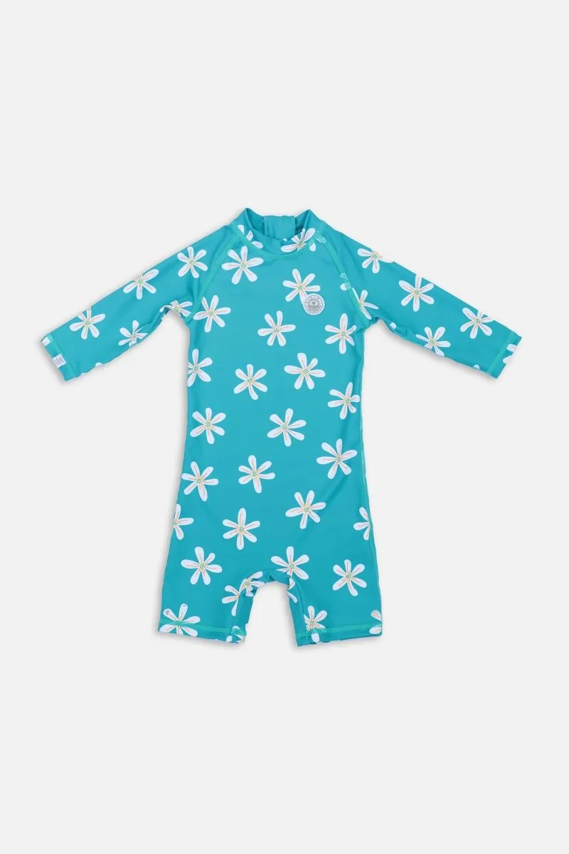 Baby Swimsuit - Tropical Flower