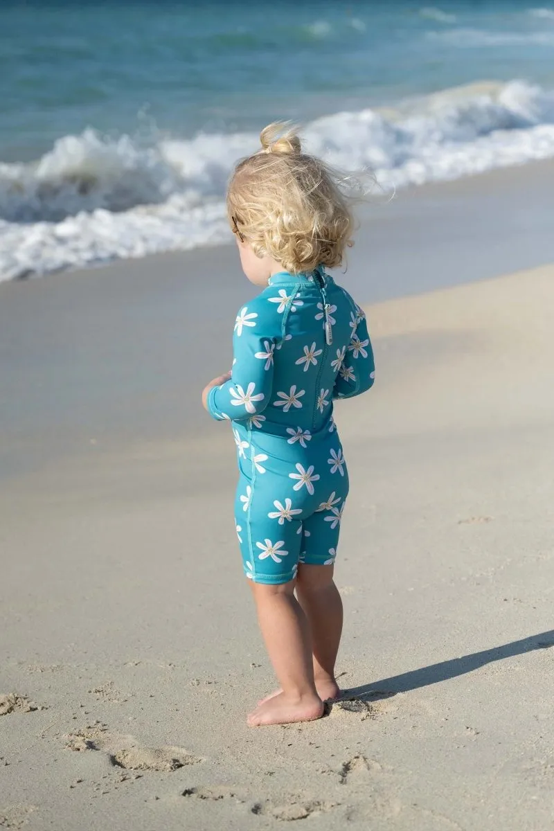 Baby Swimsuit - Tropical Flower