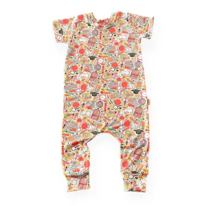 Back To School Harem Romper