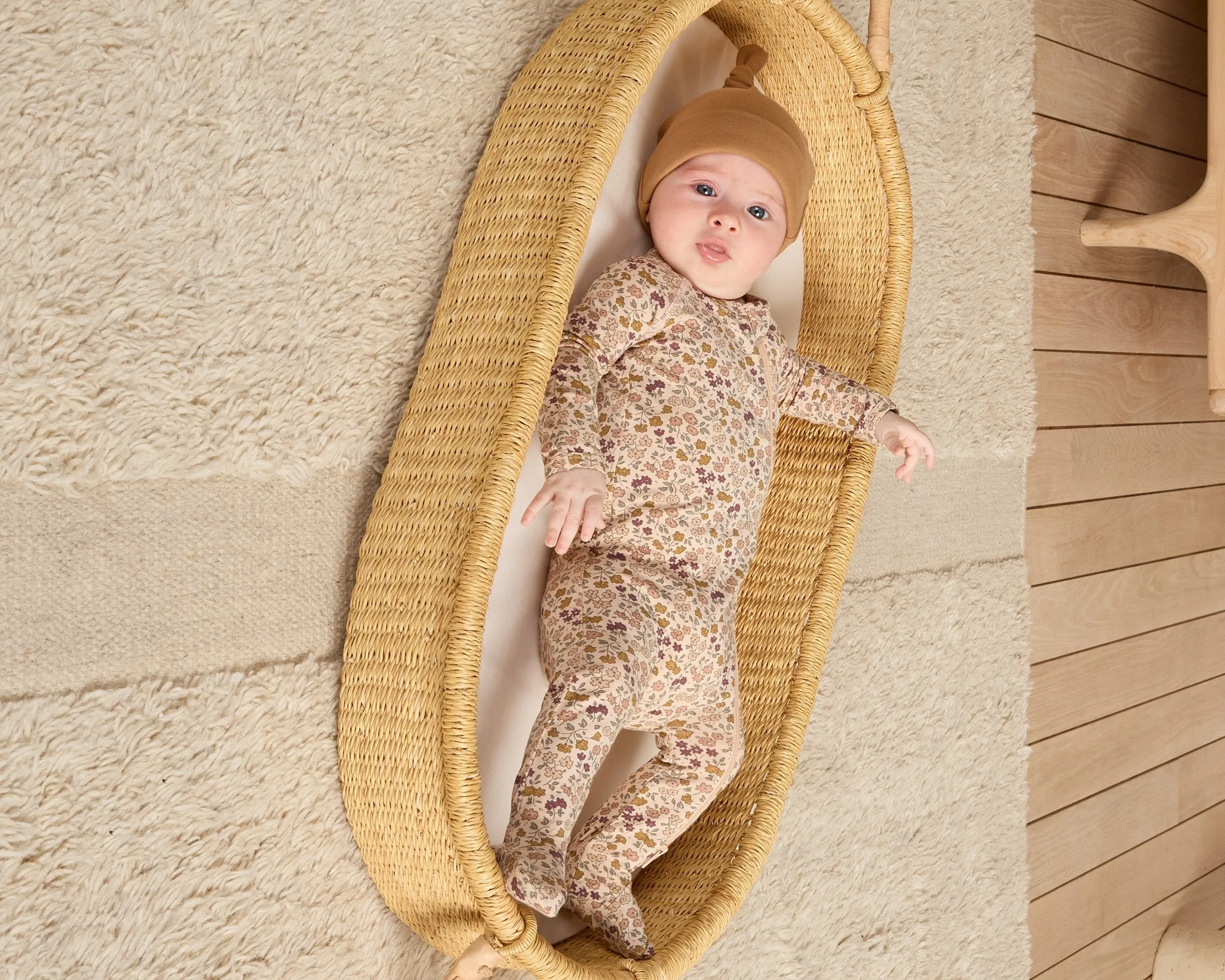 Bamboo Zip Footie | Posy