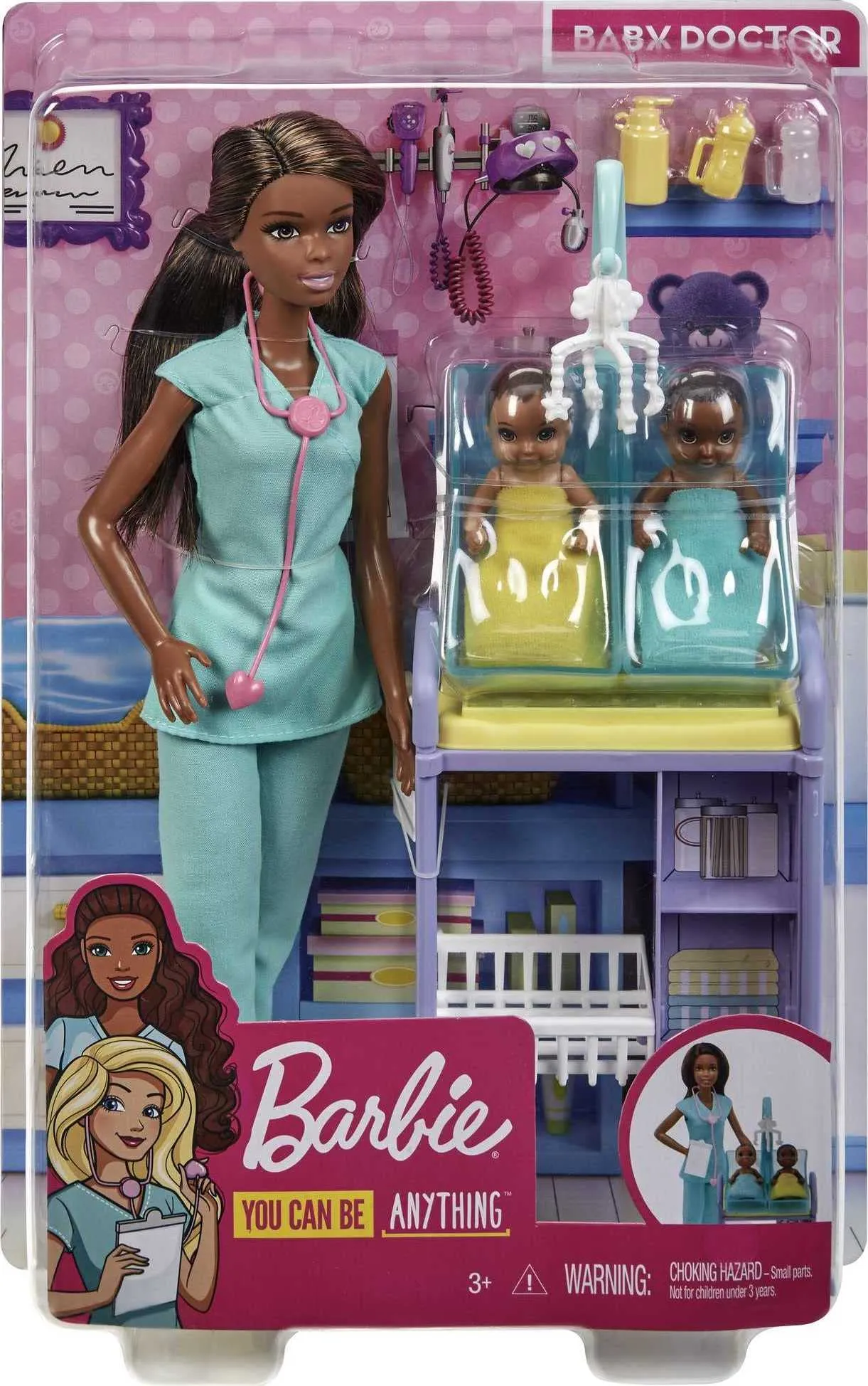 Barbie Baby Doctor Playset with Dolls & Accessories