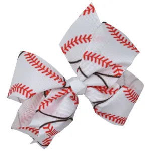 Baseball Ball Sports Classic Hair Bow