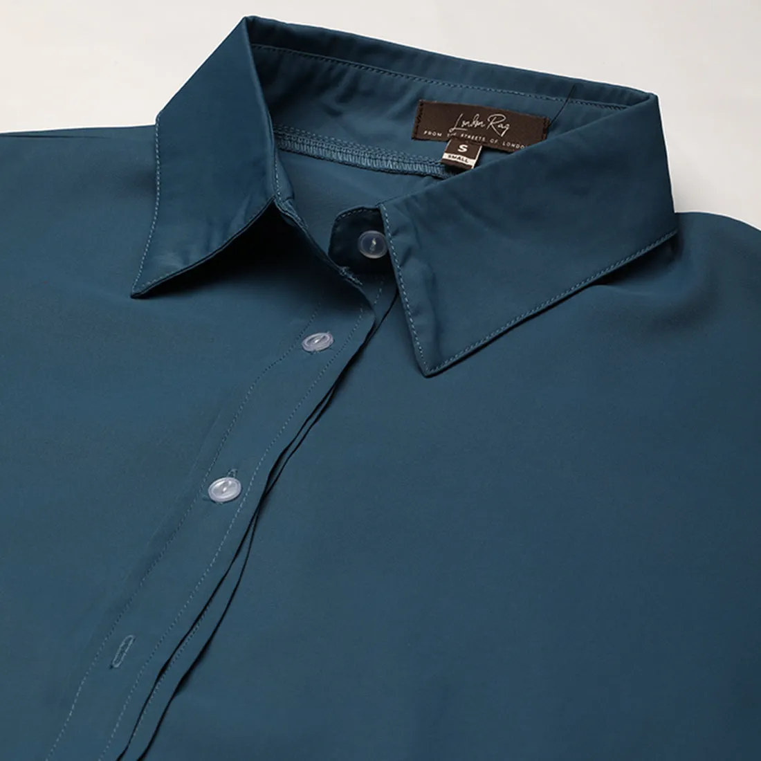 Basic Long Sleeved Collared Shirt