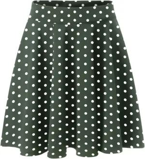 Beach Skirt for Summer Vacation Color Block Casual High Elastic Waist Pleated Knee Length Maxi Skirts for Women