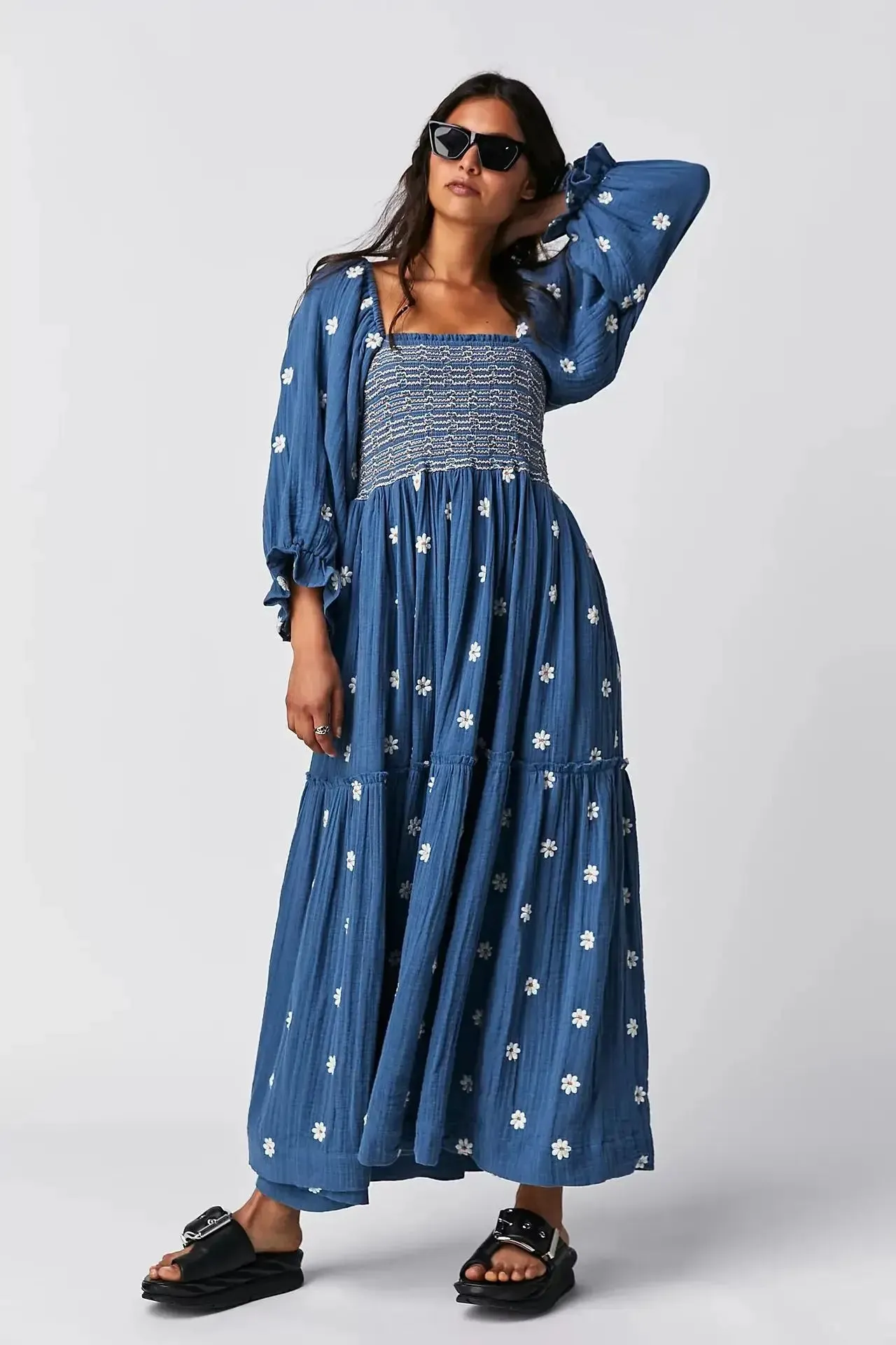 Beach Style A Line Dress - Hanna
