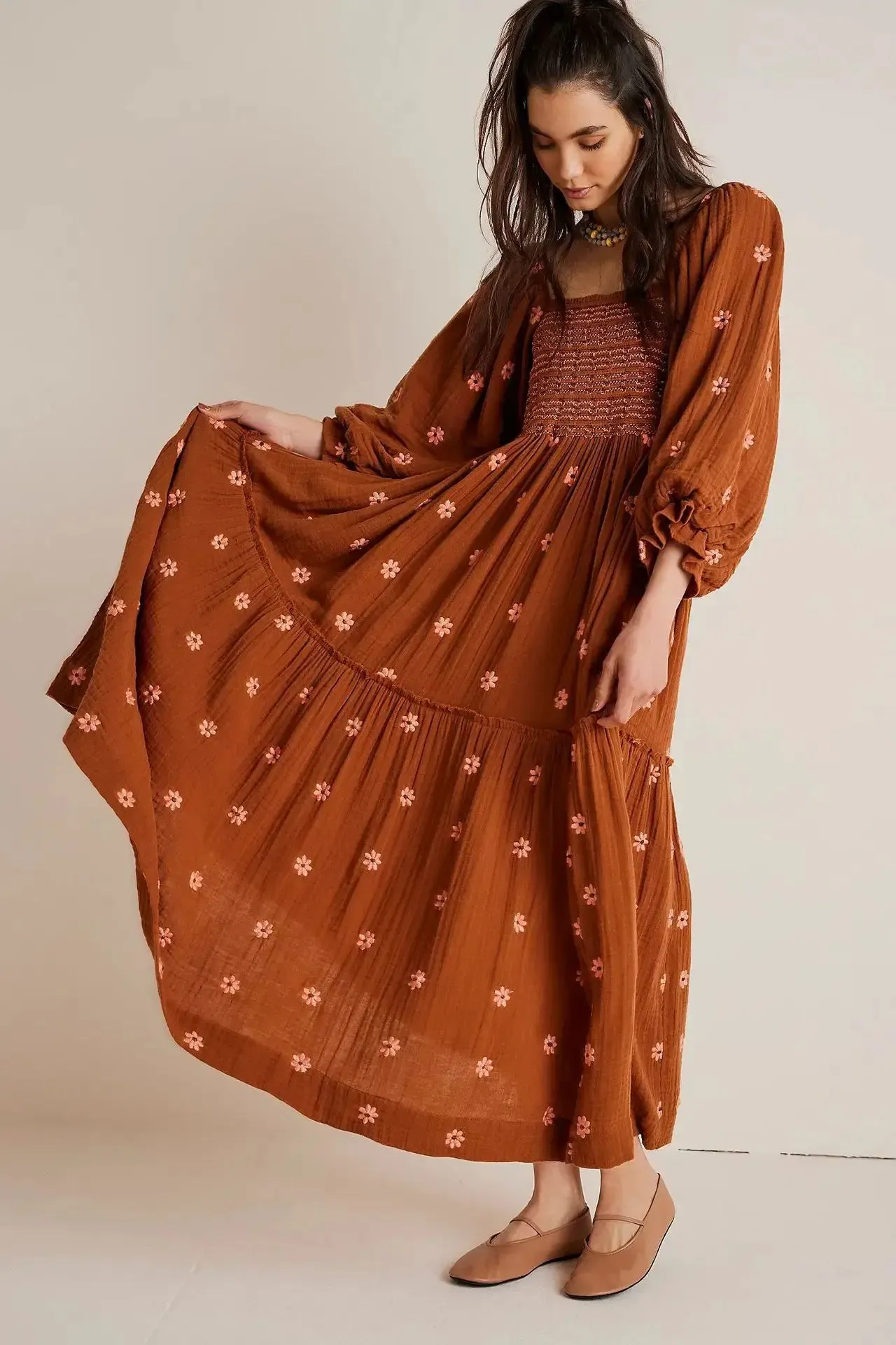Beach Style A Line Dress - Hanna