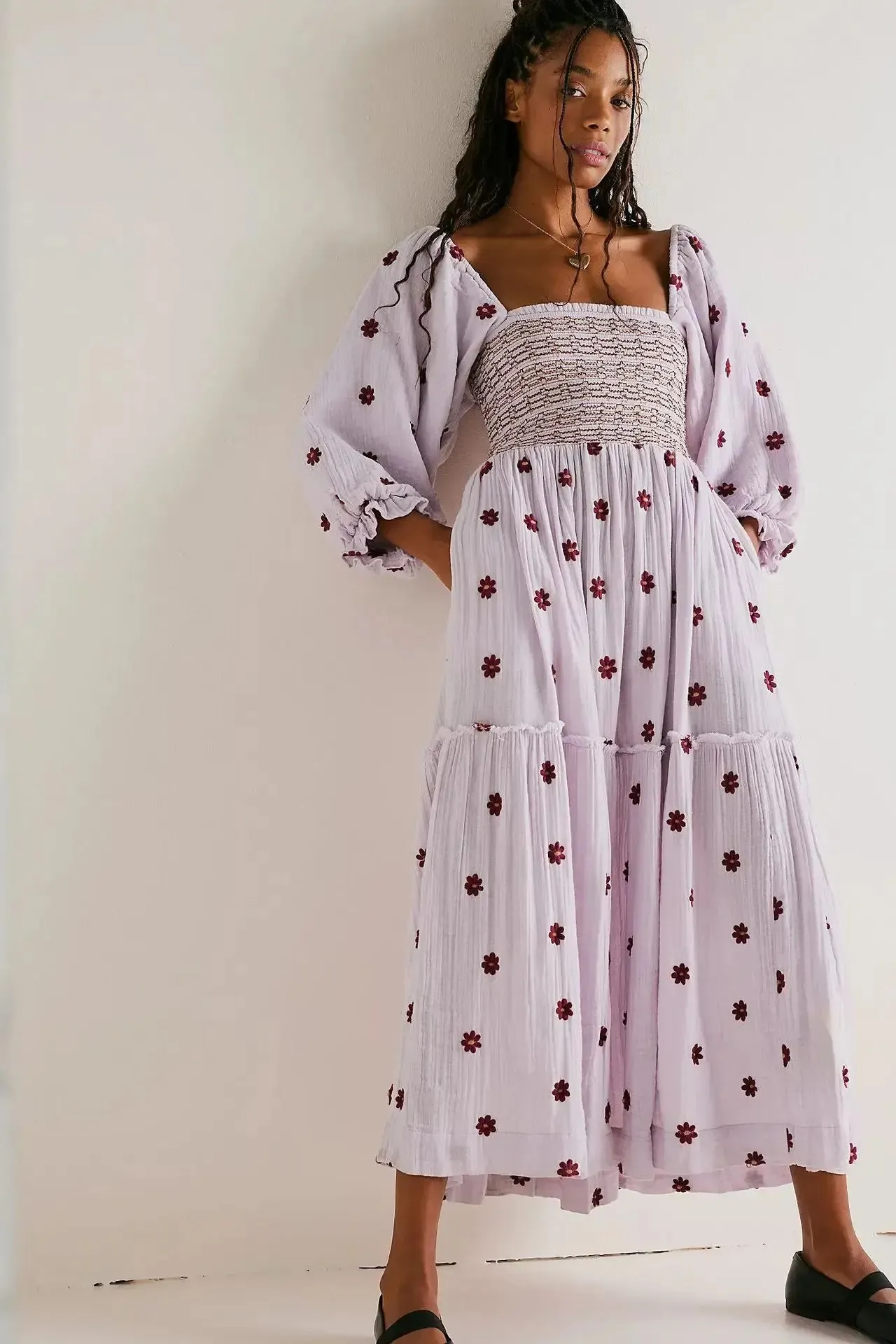 Beach Style A Line Dress - Hanna