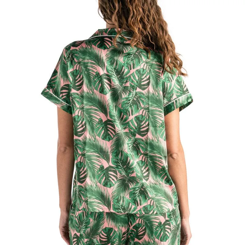 Beauty Sleep Satin Top - Aloha Bed