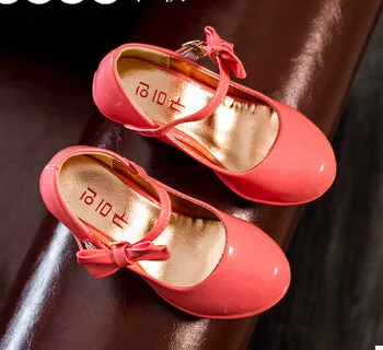 Bekanille Girls Leather Shoes Sandals Sweet Sandals For Girls K3146