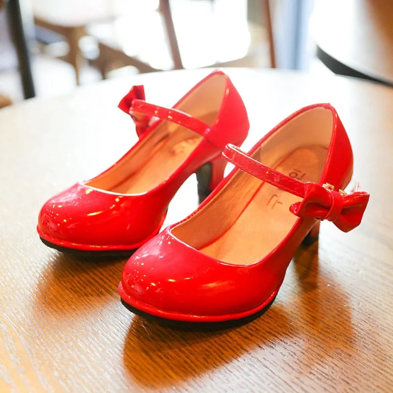 Bekanille Girls Leather Shoes Sandals Sweet Sandals For Girls K3146