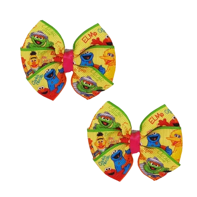 Bella Hair Bow - Sesame Street