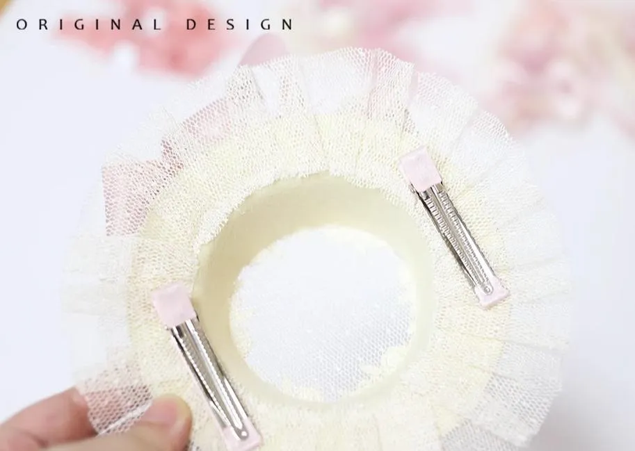 (BFM)The Accessories' Story~Satin Ballet~Sweet Lolita Headdress Feather Bow