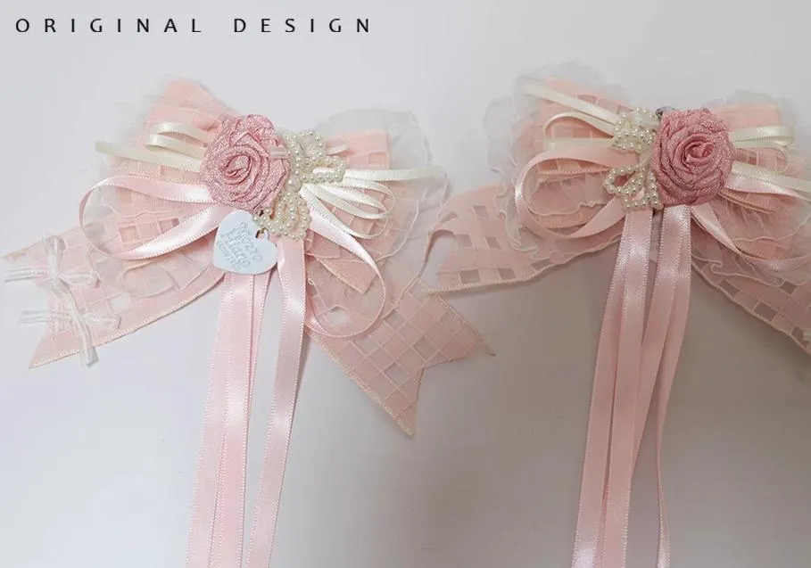 (BFM)The Accessories' Story~Satin Ballet~Sweet Lolita Headdress Feather Bow