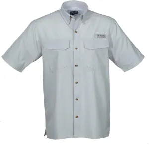 Bimini Bay Outfitters LTD Bimini Flats V Men's Short Sleeve Fishing Shirt Featuring BloodGuard Plus