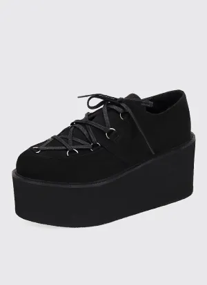 Black Knight Platform Sneakers