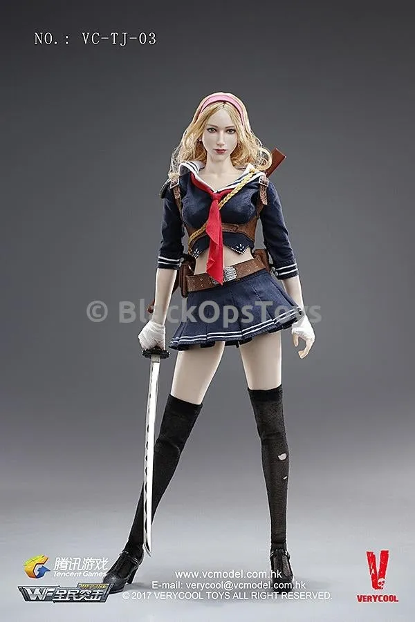 Blade Girl 1/6 Scale Female "Baby Doll" Base Body w/Stockings