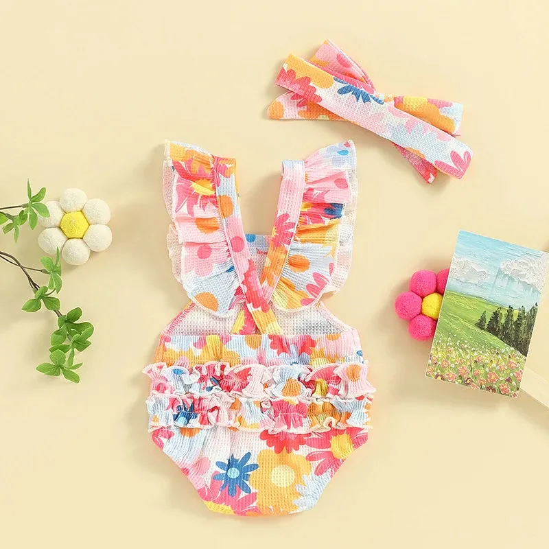 BLOOM Ruffle Romper