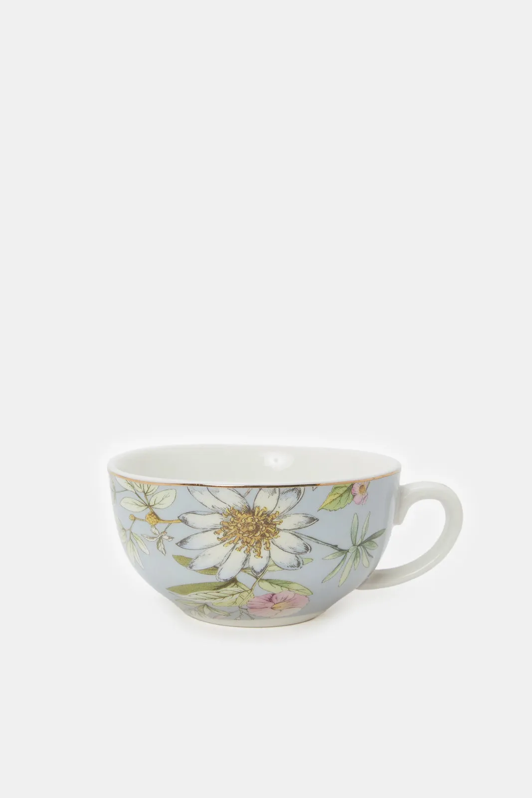 Blue Floral Tea Set (3 Piece)