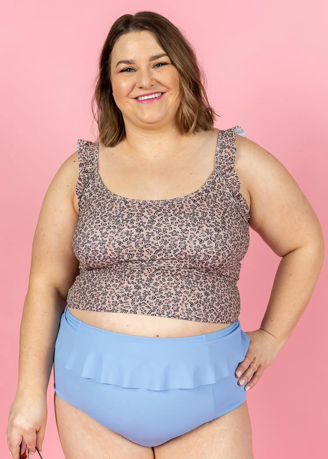 Blue Skies | Peplum Bottoms