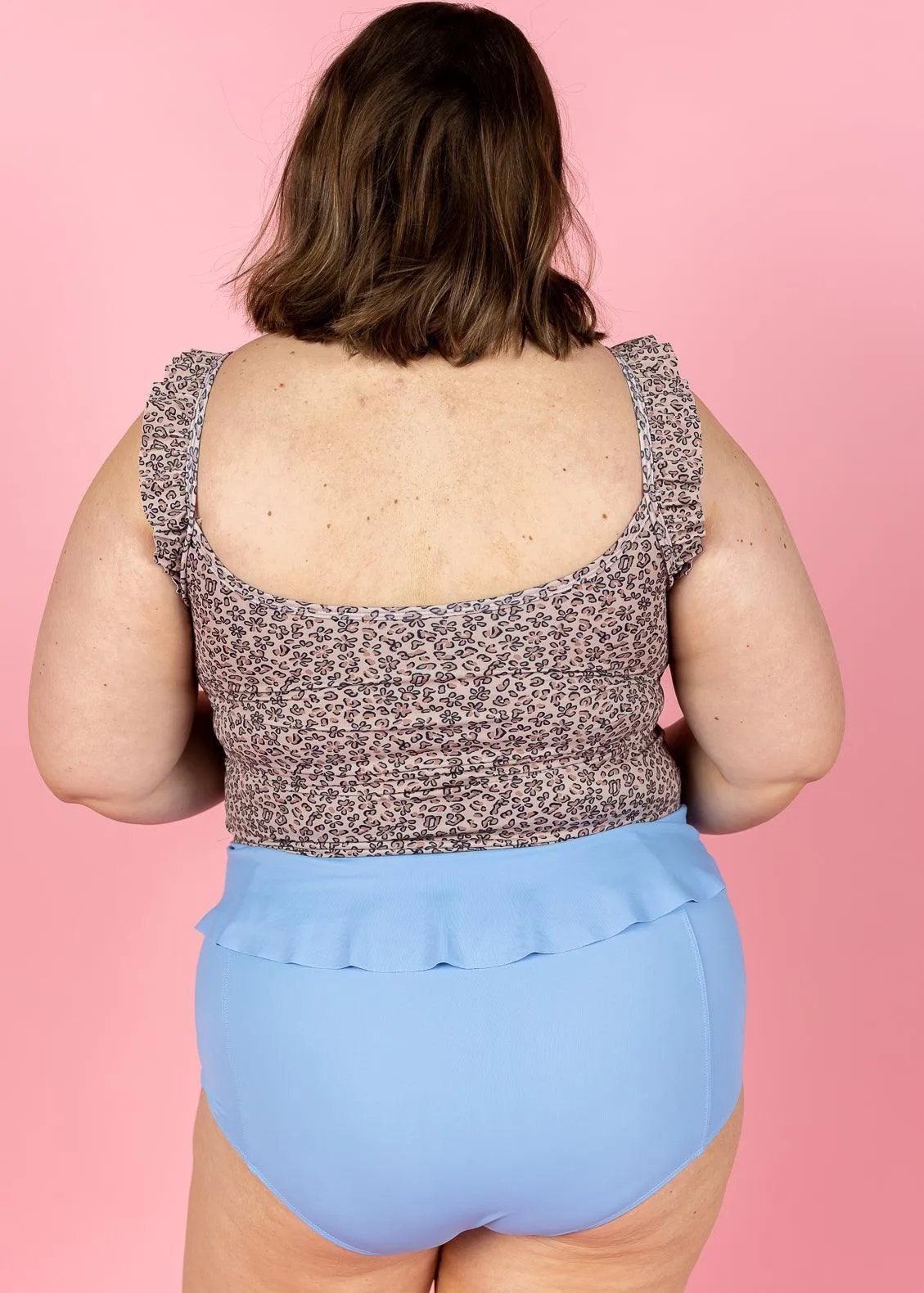 Blue Skies | Peplum Bottoms
