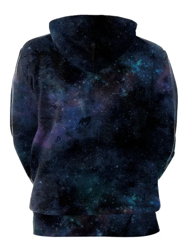 Blue Zone Planet |  halloween street hoodie 3d horror mask avatar print