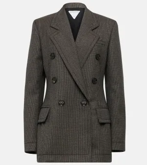 Bottega Veneta Houndstooth wool jacket