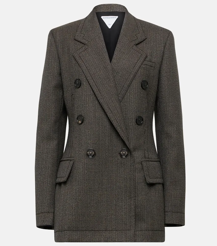 Bottega Veneta Houndstooth wool jacket