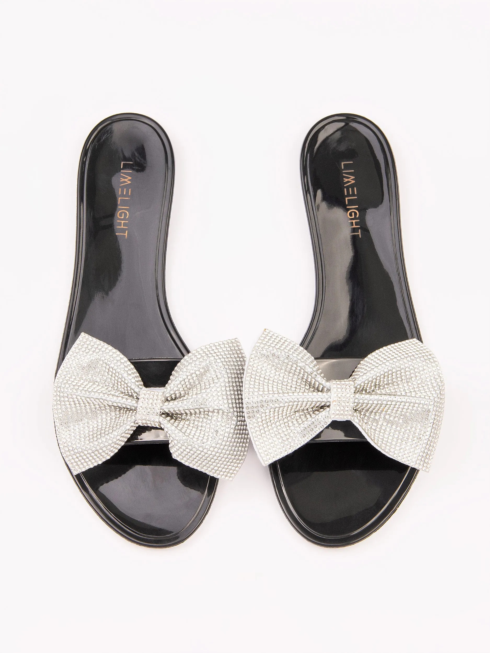 Bow Embellished Flats
