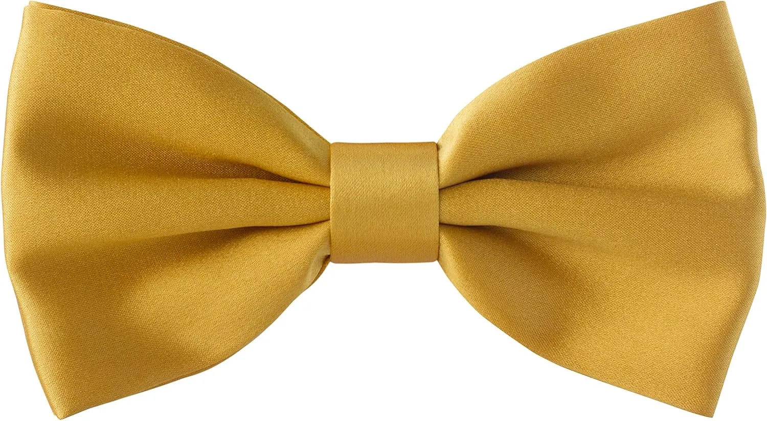 Bow Tie House Real Silk Classic Pre-Tied Bow Tie Formal Solid Tuxedo with Gift Box