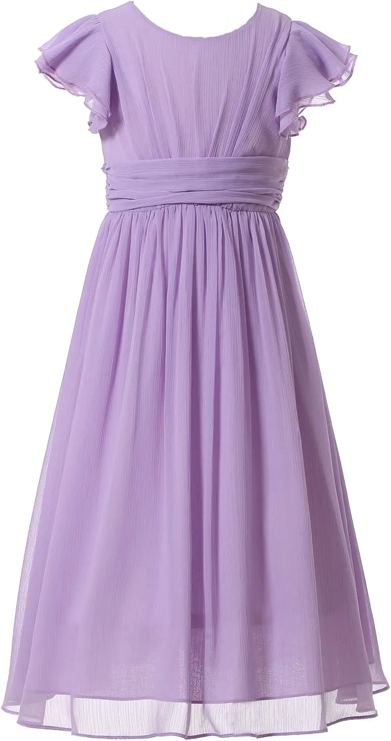 Bridesmaid Dress Prom Party Dresses Long Flower Girl's Dress