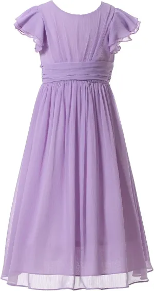 Bridesmaid Dress Prom Party Dresses Long Flower Girl's Dress