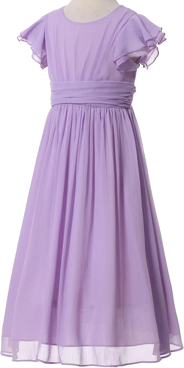 Bridesmaid Dress Prom Party Dresses Long Flower Girl's Dress