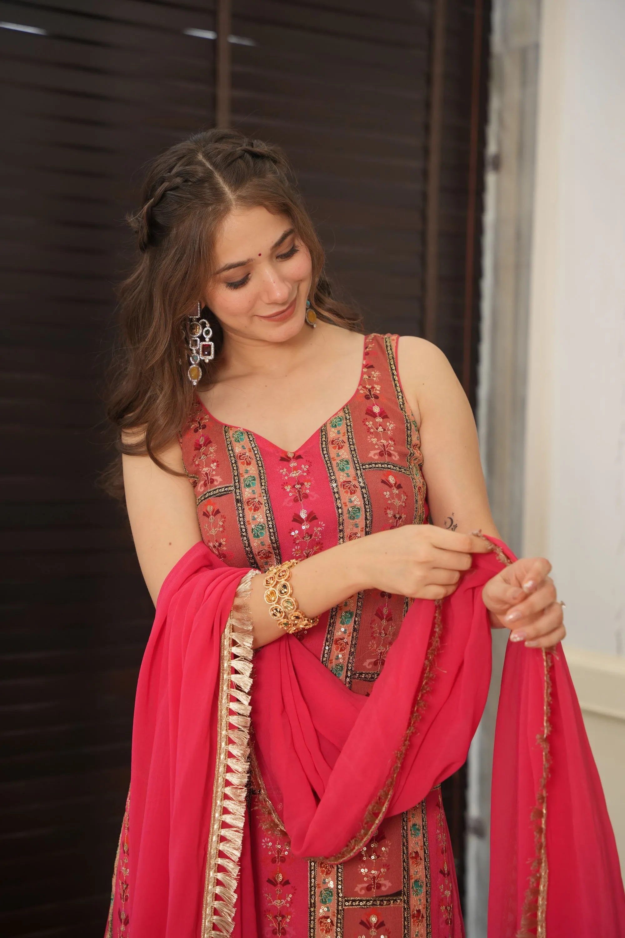 Bright Kurta-Palazzo Set