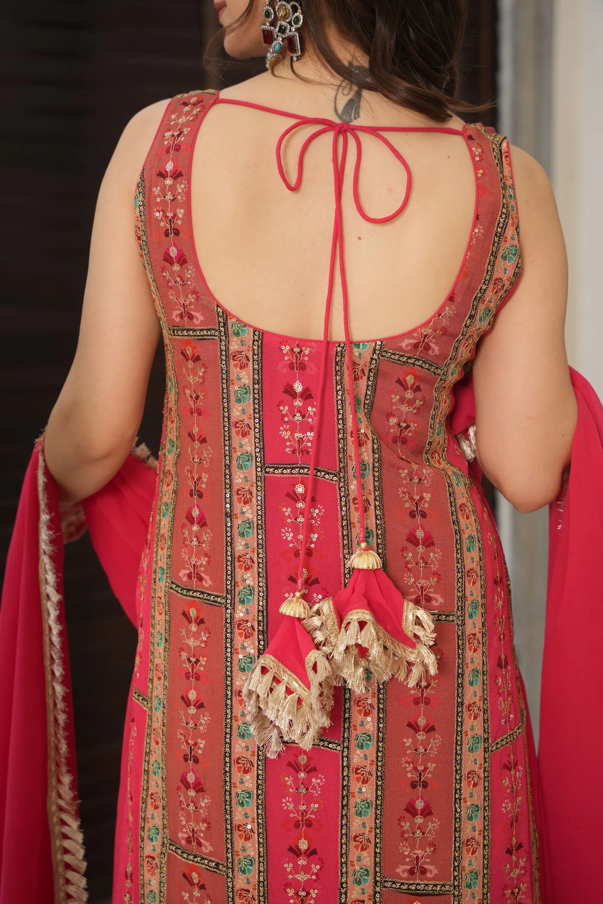 Bright Kurta-Palazzo Set