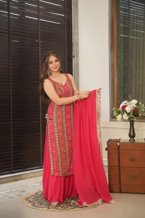 Bright Kurta-Palazzo Set