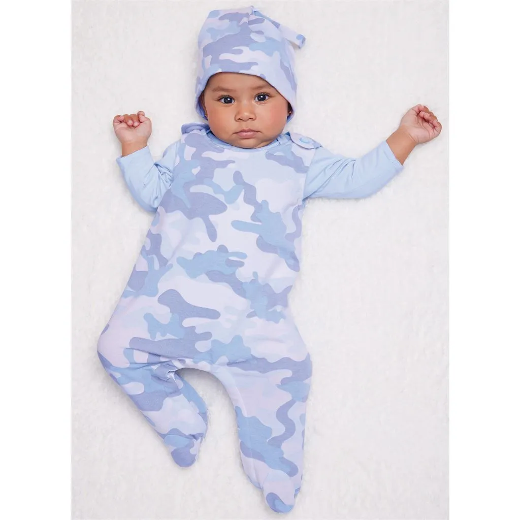 Butterick Pattern B6970 Infants' Jacket, Tops, Dress, Rompers, Diaper Cover and Hat