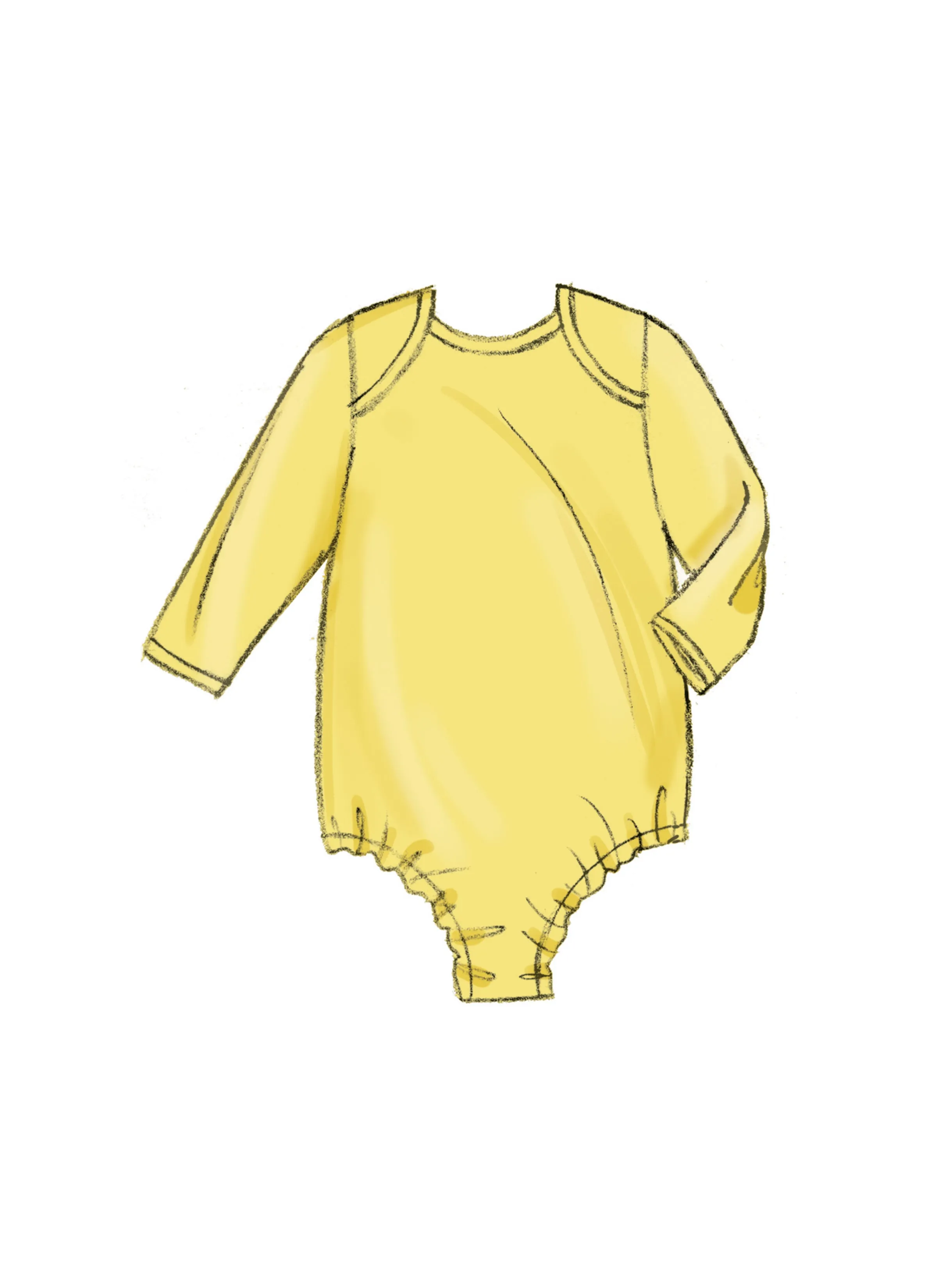 Butterick sewing pattern 6970 Infants' Jacket, Tops, Dress, Rompers