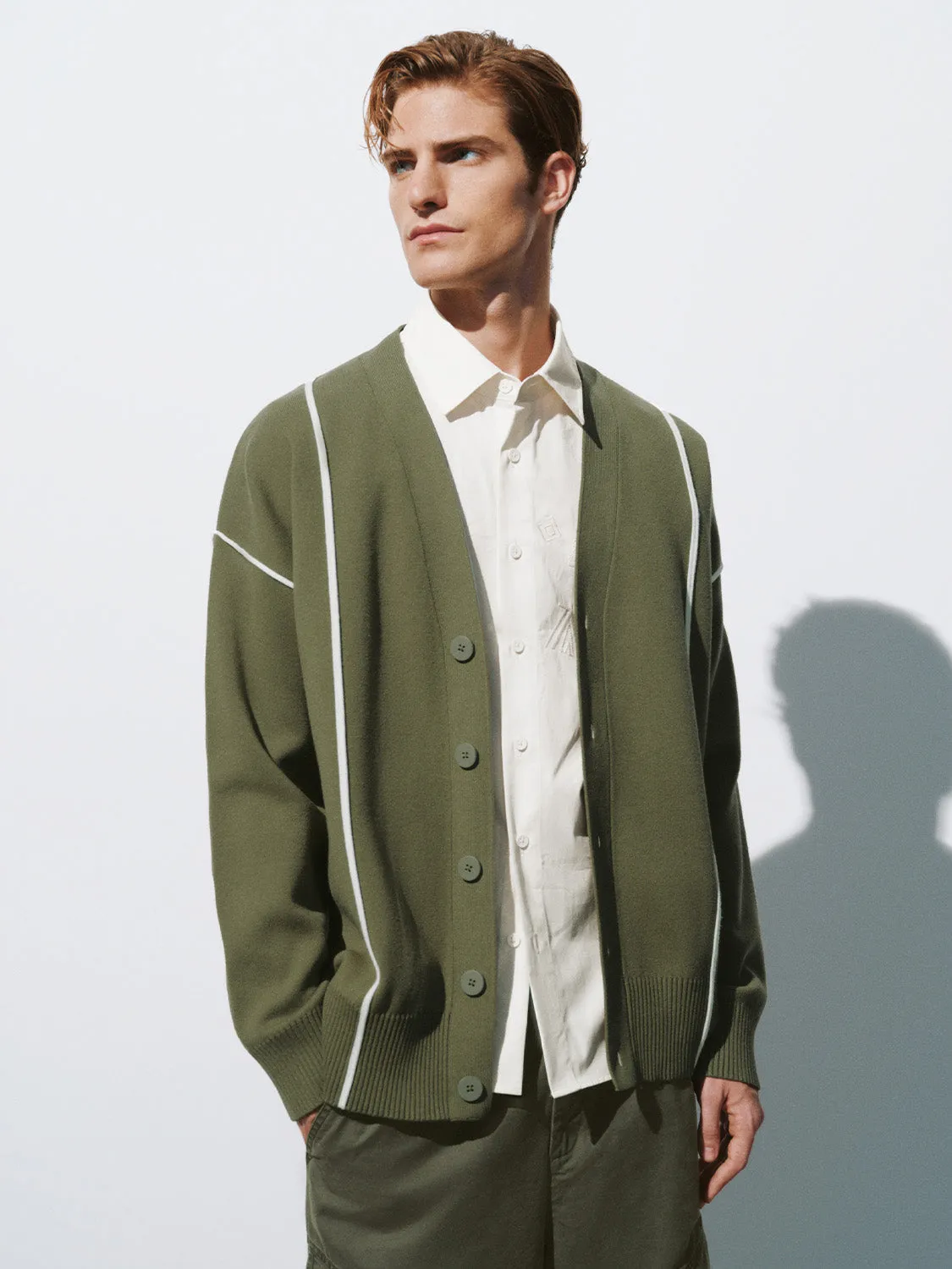 Button Up Knitted Cardigans