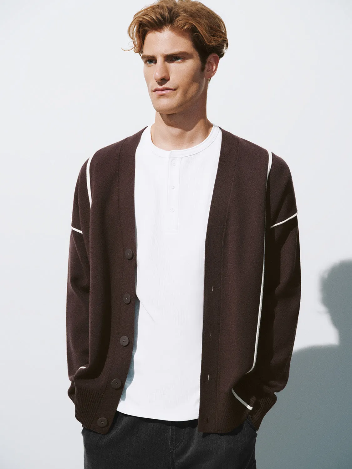 Button Up Knitted Cardigans
