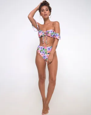 Carmella Bikini Bottom in Spring Fling