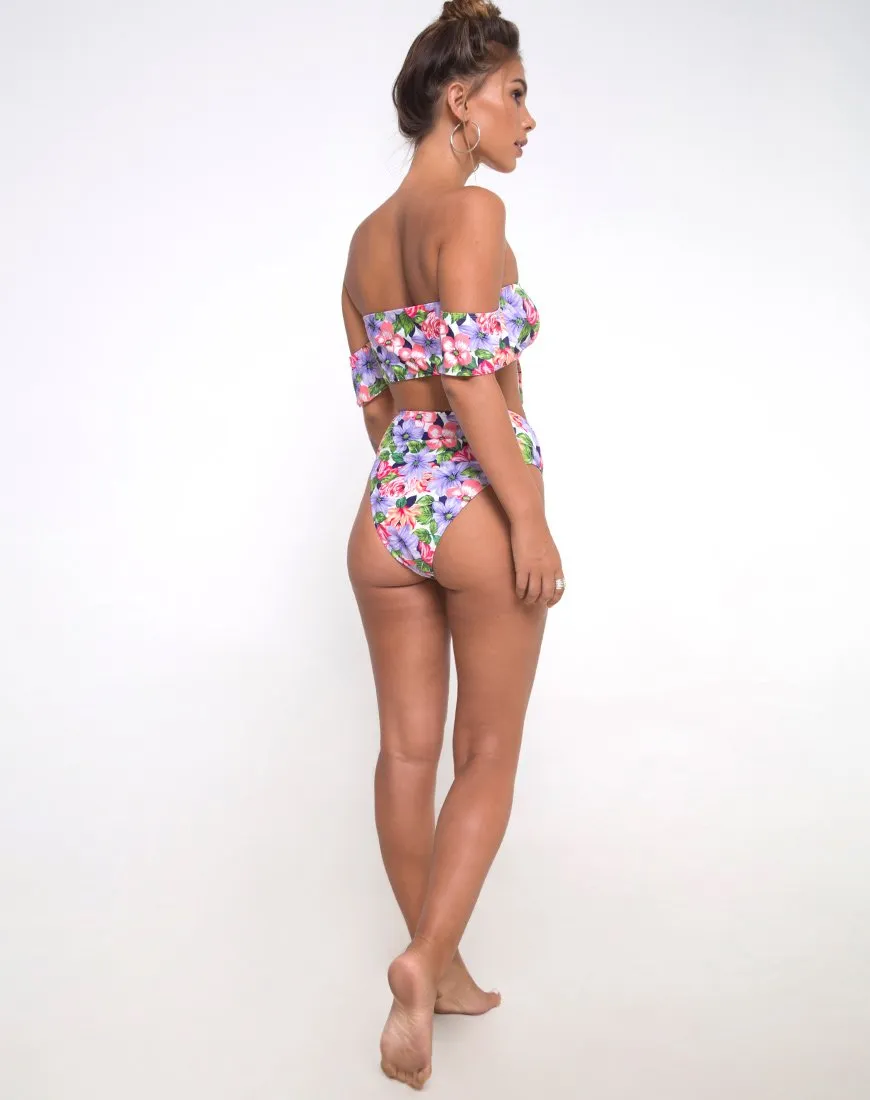 Carmella Bikini Bottom in Spring Fling
