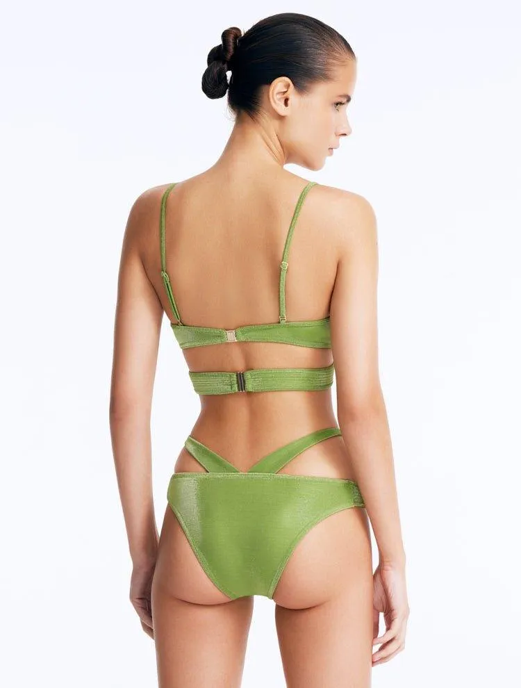Cassia Green Bikini Set