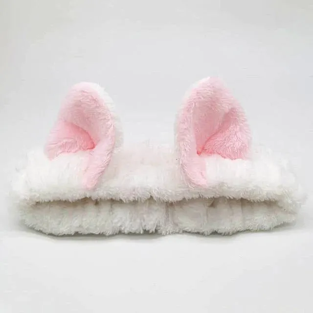 Cat Ears Turban Headbands For Girl’s Hair Bandage Accessories