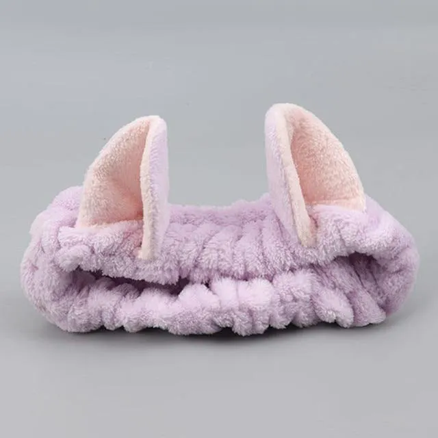 Cat Ears Turban Headbands For Girl’s Hair Bandage Accessories