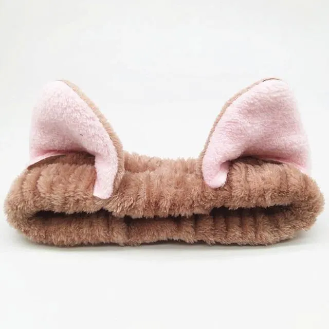 Cat Ears Turban Headbands For Girl’s Hair Bandage Accessories