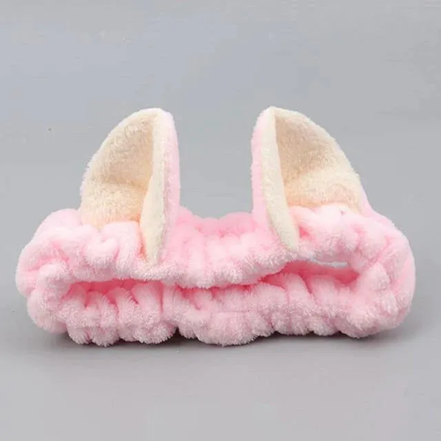 Cat Ears Turban Headbands For Girl’s Hair Bandage Accessories