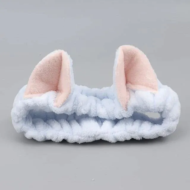Cat Ears Turban Headbands For Girl’s Hair Bandage Accessories