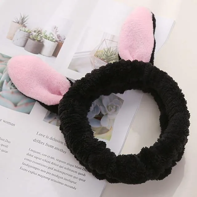 Cat Ears Turban Headbands For Girl’s Hair Bandage Accessories