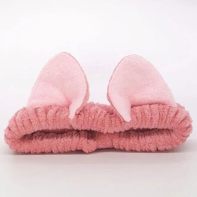 Cat Ears Turban Headbands For Girl’s Hair Bandage Accessories